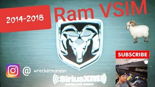 2014-2018 Ram Wiring the VSIM (For builders)