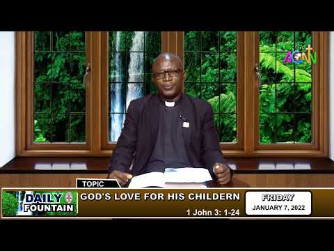 DAILY FOUNTAIN OF JANUARY 7, 2022 - THE REV'D CANON THOMAS BULUS CHECHET