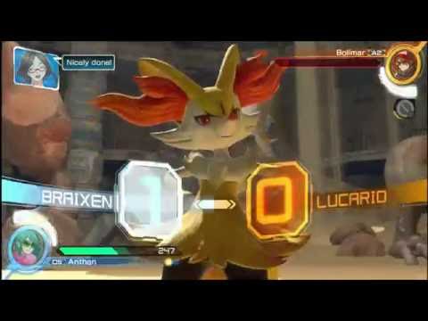 Pokken EX Tournament - Anthan (Braixen) vs Bolimar (Lucario)