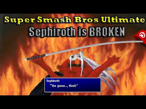 Sephiroth is.. BROKEN!! - SuperSmash Bros. Ultimate Montage