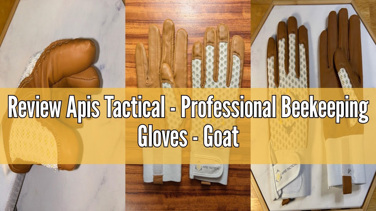 Review Apis Tactical - Professional Beekeeping Gloves - Goatskin Gloves - XXL - Off-White