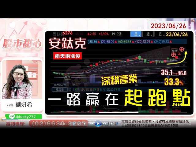 06/26【甜心盤後影音】深耕產業就是一路贏在起跑點！