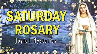Download lagu Holy Rosary JOYFUL Mysteries | SATURDAY Rosary for Peace & Family Devotion, WINTER River mp3