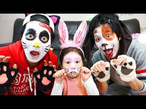 Boram dan Teman-teman bersenang-senang bersama - Tantang diri Anda untuk melukis wajah!