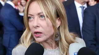 Meloni su missione Hormuz: «L'Italia dovrebbe partecipare ma dovrà esprimersi il Parlamento»