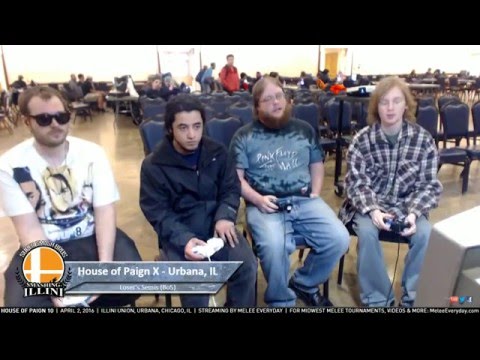 House of Paign 10 - IX | Sveet & WakenVape vs. Drugfreechu & C# - SSBM - Doubles Loser's Semis