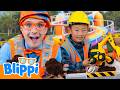Blippi S Excavator Digging Challenge ️