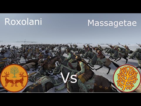 Rome II multiplayer: Roxolani vs Massagetae