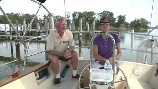 preview picture of video 'Sailboat Docking Techniques at the Maryland School of Sailing & Seamanship by ABK Video'