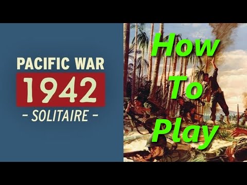 Teach & Play for Pacific War 1942: Solitaire Travel Game