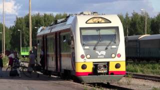 preview picture of video 'Lieksa railway station / August 2011'