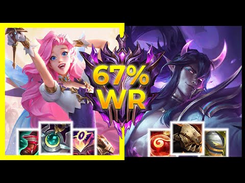 【 Seraphine 】vs. Thresh - MASTER - Support - 11.13 - League of Legends Gameplay