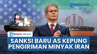 AS Bekukan Jalur Minyak Iran Lewat Sanksi Baru saat Gencatan Senjata Mulai Dibahas Kedua Negara