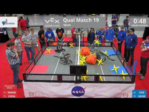 2017 VRC Math Q19 - 99000B 9185A vs 355E 8828B - 38 to 22