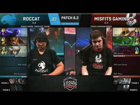 LCS EU Spring 2018 - ROC vs MSF - W4D2