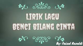 Download lagu Radja - Benci bilang cinta (lirik) mp3 Download lagu Radja - Benci bilang cinta (lirik) mp3