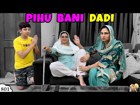 PIHU BANI DADI | Ep 801 | Dadiji and Naniji | Comedy Family Vlog | Aayu and Pihu Show