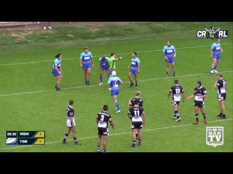 2017 Canberra RL Round 3 Feature Match - West Belconnen Warriors v Yass Magpies