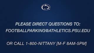 Penn State Football Traffic and Parking Town Halls (Session 2)