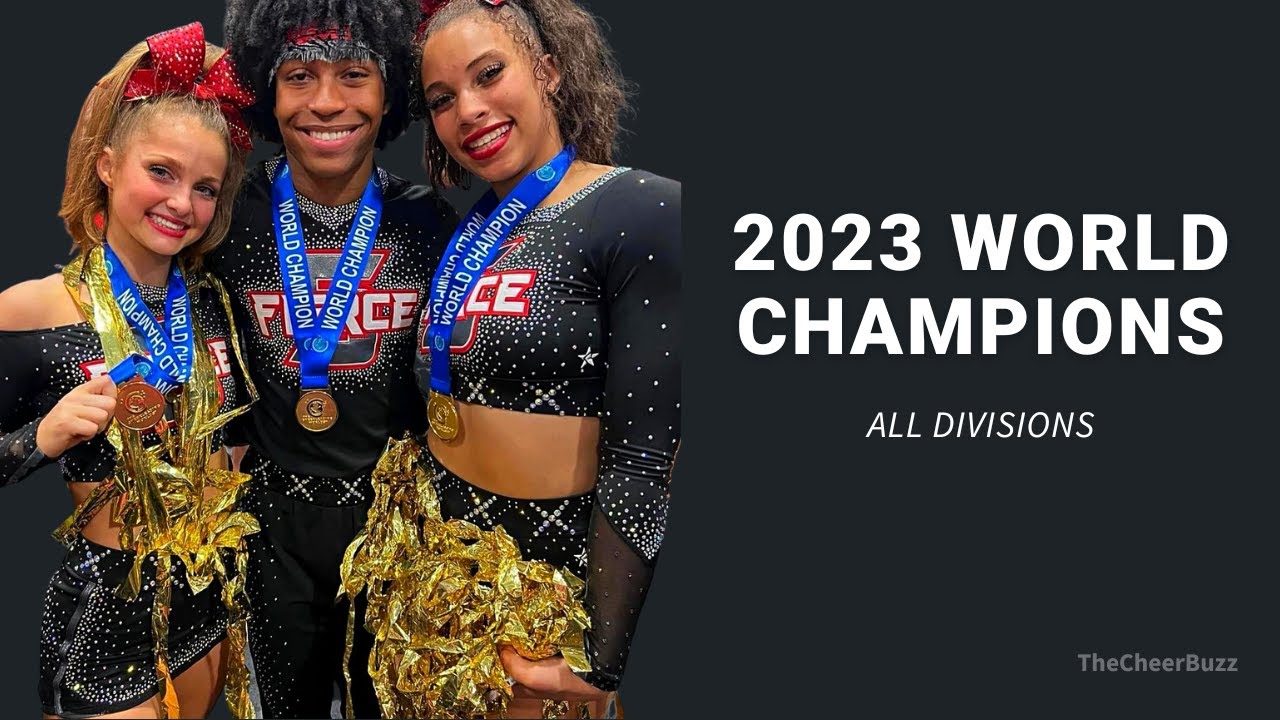 The Cheerleading Worlds 2023 Winners - ALL Teams & Divisions!
