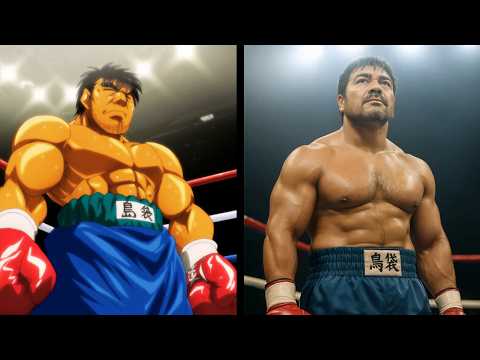 HAJIME NO IPPO CHARACTERS IN REAL LIFE 2025