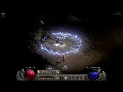 200 FCR Nova Sorc test run The Pit