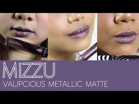 MIZZU VALIPCIOUS METALLIC MATTE | LIPSTICK METALLIC DI BAWAH 100 RIBU! | FD SWATCH SISTER