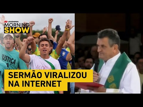 PADRE CRITICA caminhada de NIKOLAS FERREIRA