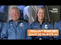 Captain Kirk gaat echt de ruimte in: 'Beam me up, Scotty'