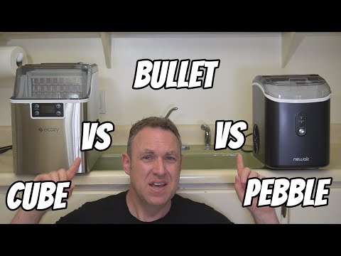 Which style of ice maker is best for you? Cube vs bullet vs nugget. Pros and cons of each.