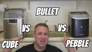 Which style of ice maker is best for you? Cube vs bullet vs 