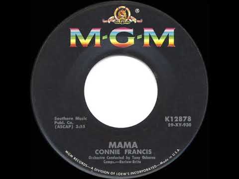 1960 HITS ARCHIVE: Mama - Connie Francis