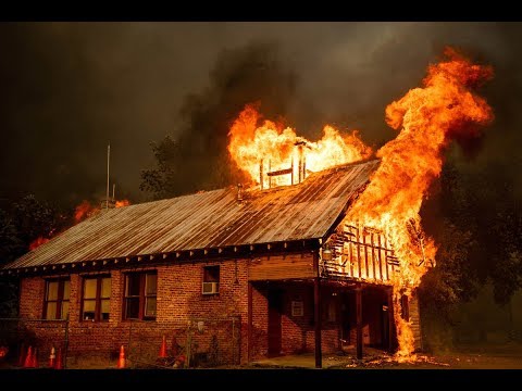 BREAKING Deadly California Wildfires homes destroyed November 2018 News Video