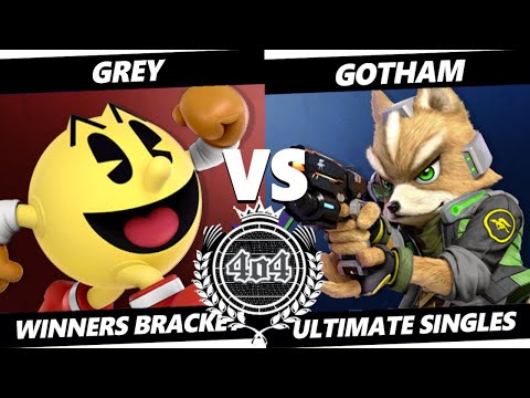 4o4 Smash Night 96 - Grey (Pac-Man) vs EVC| Gotham (Min Min, Fox) - Winners Round 2
