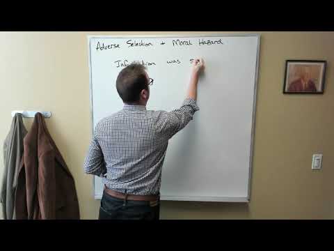 Health Economics 4: Intro to Asymmetric Information