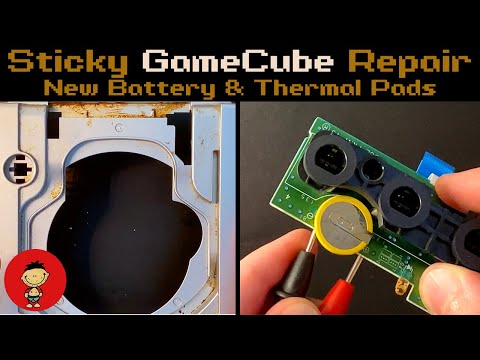 Sticky GameCube Repair - Retro Console Restoration