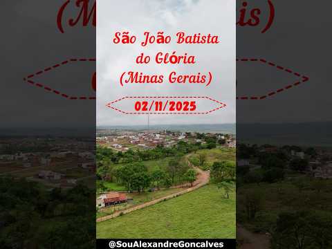 Voo de Drone sobre São João Batista do Glória - Minas Gerais #drone #djimini4pro #djidrone #mg