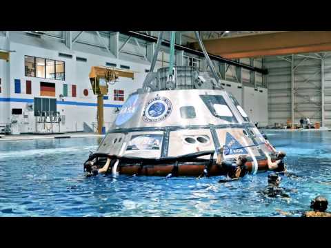 Orion Backstage: Navy diver Beau Lontine prepares for Orion recovery