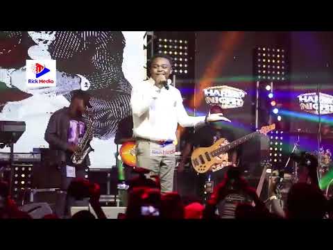 Harmonize ft Aslay on stage singing follow me