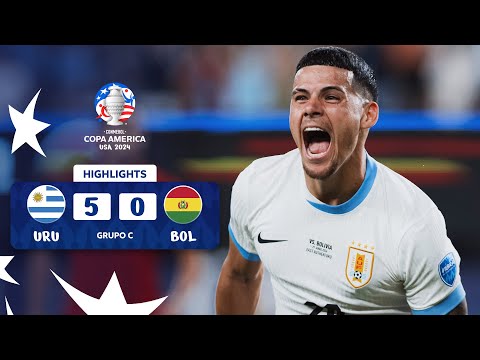 URUGUAY 5-0 BOLIVIA | HIGHLIGHTS | CONMEBOL COPA AMÉRICA USA 2024™