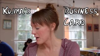 The National Video Game Arcade & Hideo Kojima's Business Card! (TheGebs24)