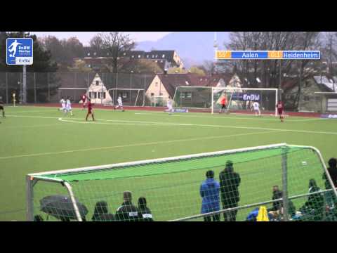 EnBW-Oberliga A-Junioren: VfR Aalen - 1. FC Heidenheim