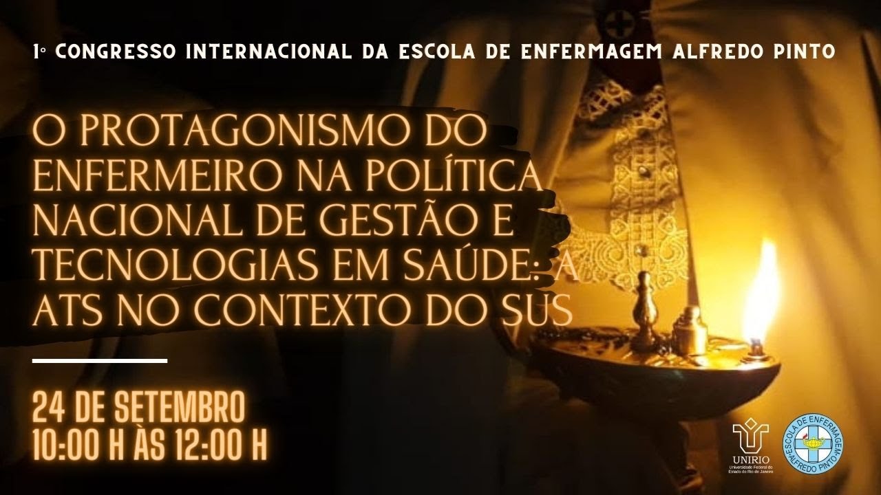 MESA PRINCIPAL: O protagonismo do enfermeiro na Política Nacional de Gestão e Tecnologias em Saúde