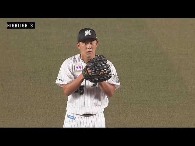 9月12日 マリーンズ対ファイターズ ハイライト