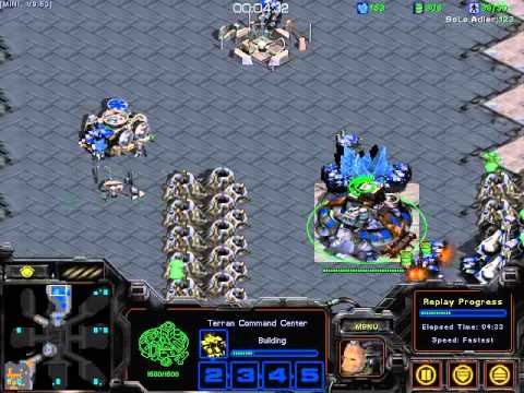 Starcraft BW fastmap SeXy-Chirurgu .vs. SoLo.Adler