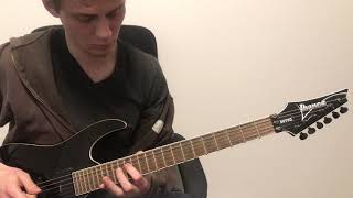 Rammstein - Weit Weg cover (guitar)