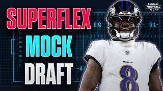 2026 PPR Superflex Fantasy Football LIVE Mock Draft | 12-Team Redraft Strategy & Picks