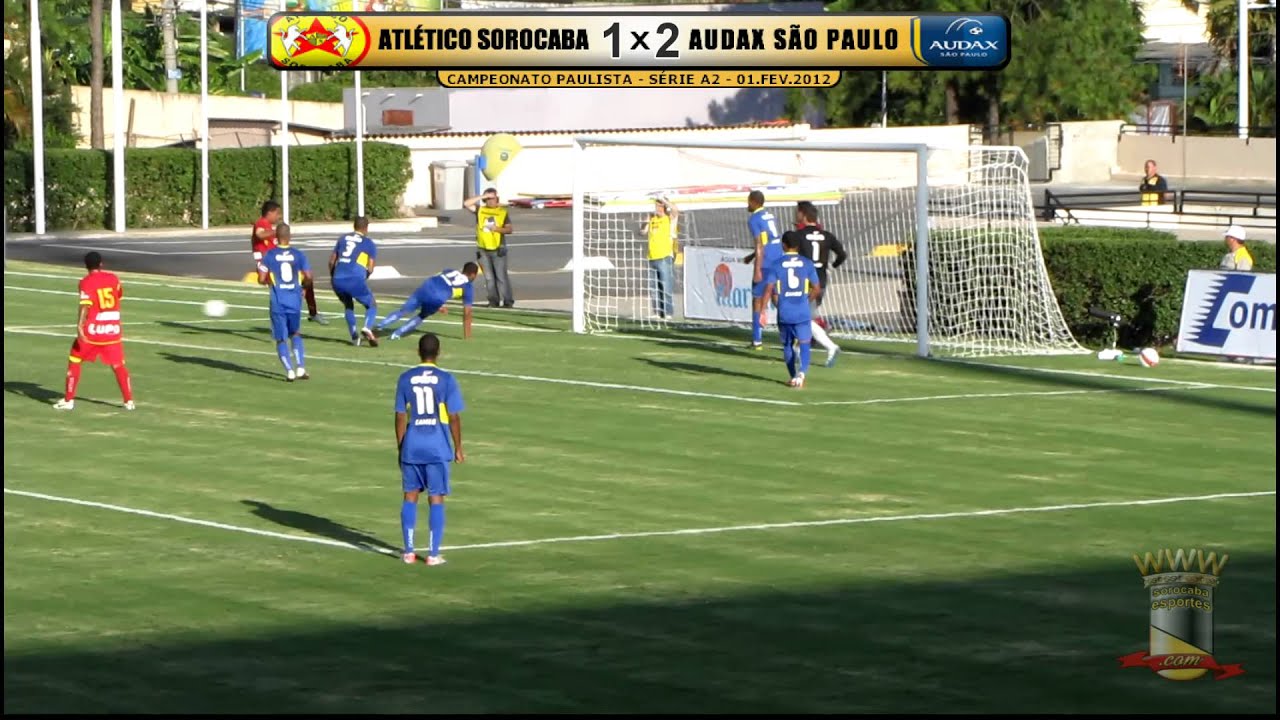 Gols Série A2 | Atlético Sorocaba 1x2 Audax São...