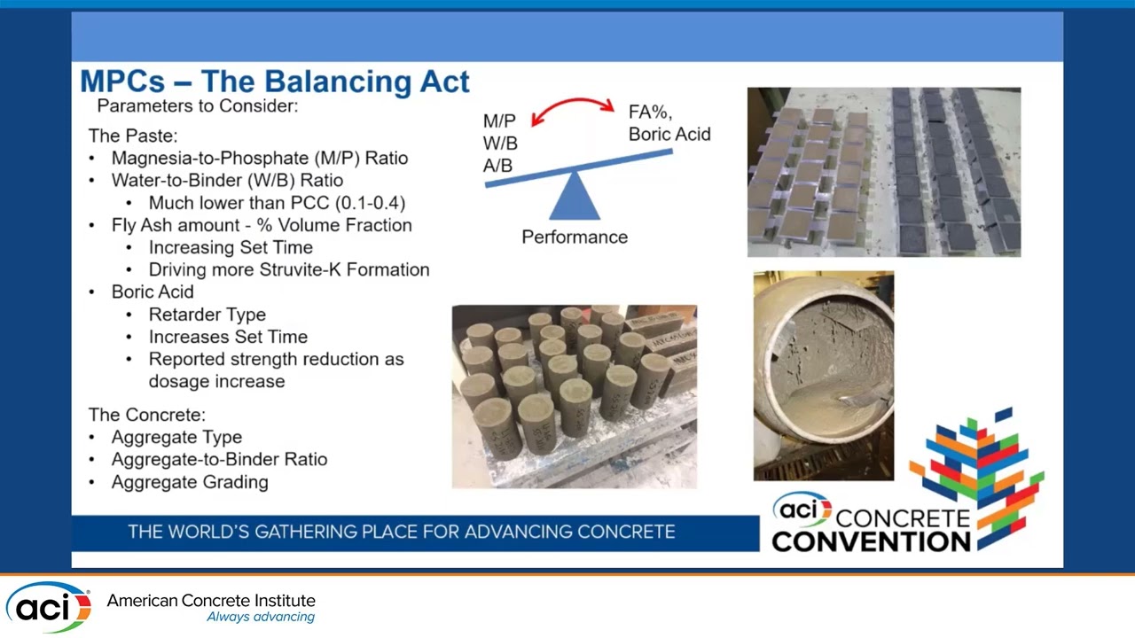 Magnesium Phosphate Concrete for Improved Chemical Resistance of Airfield Pavements