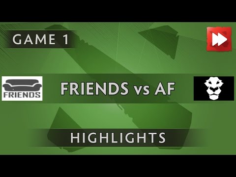 Friends vs Team AD FINEM [Game 1] Royal Arena - Dota Highlights